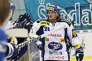 Jaroslav Svoboda dává první gól Komety v letošní sezóně.