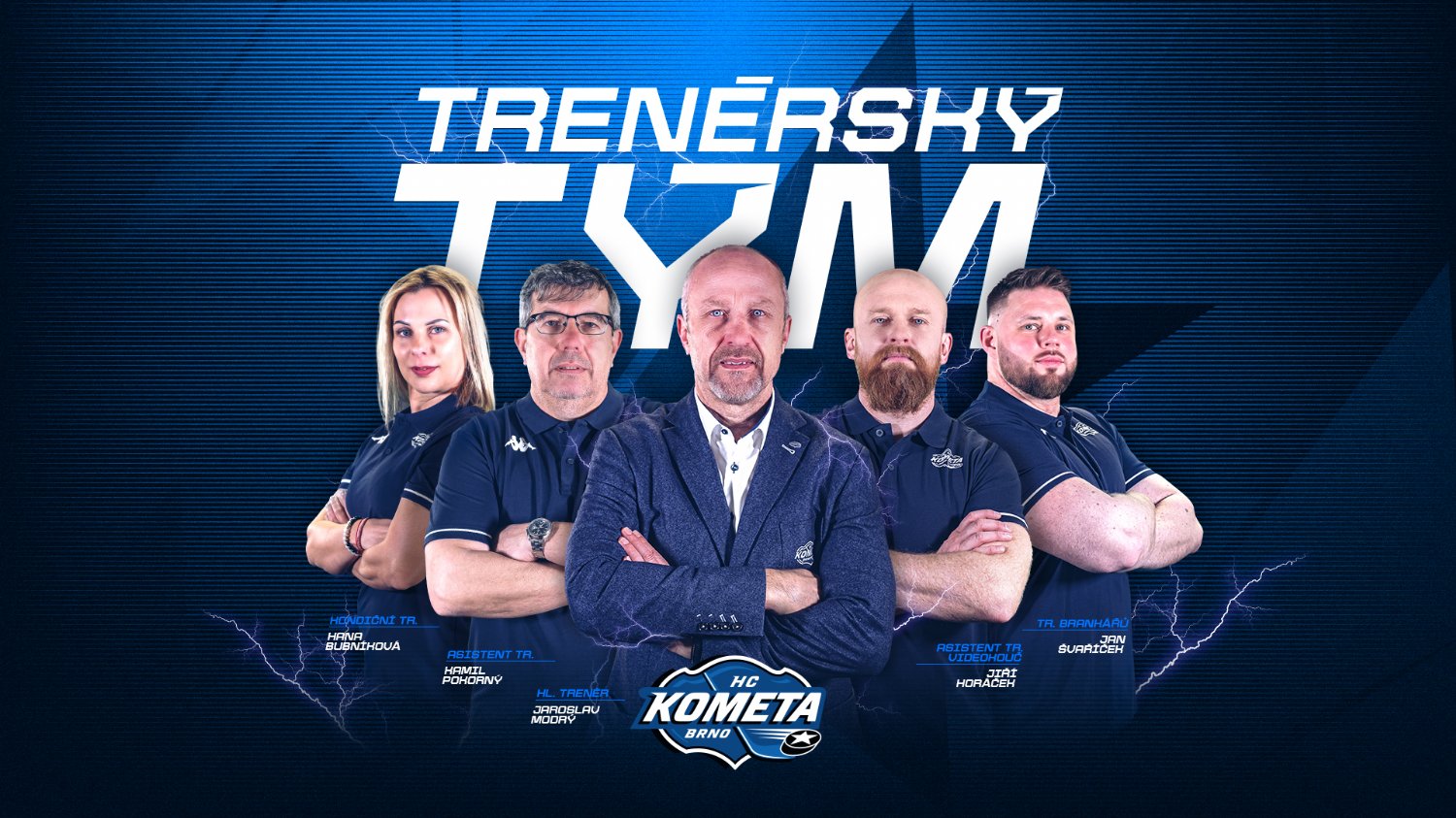 HC Kometa Brno » Kometa představuje trenérský tým